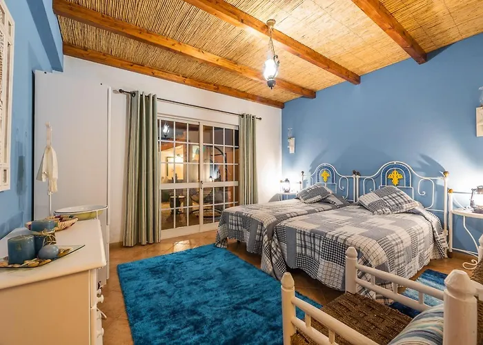 别墅 Gale Sun - Luxury, 5bed With Free Wifi, Ac, Private Pool, 5 Min From The 吉亚